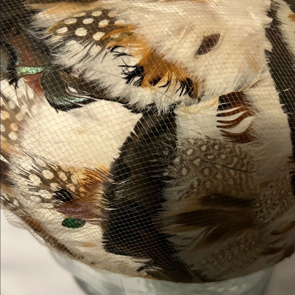 Vintage Chant’e Pheasant Feathered Women's Hat - Picture 3 of 7